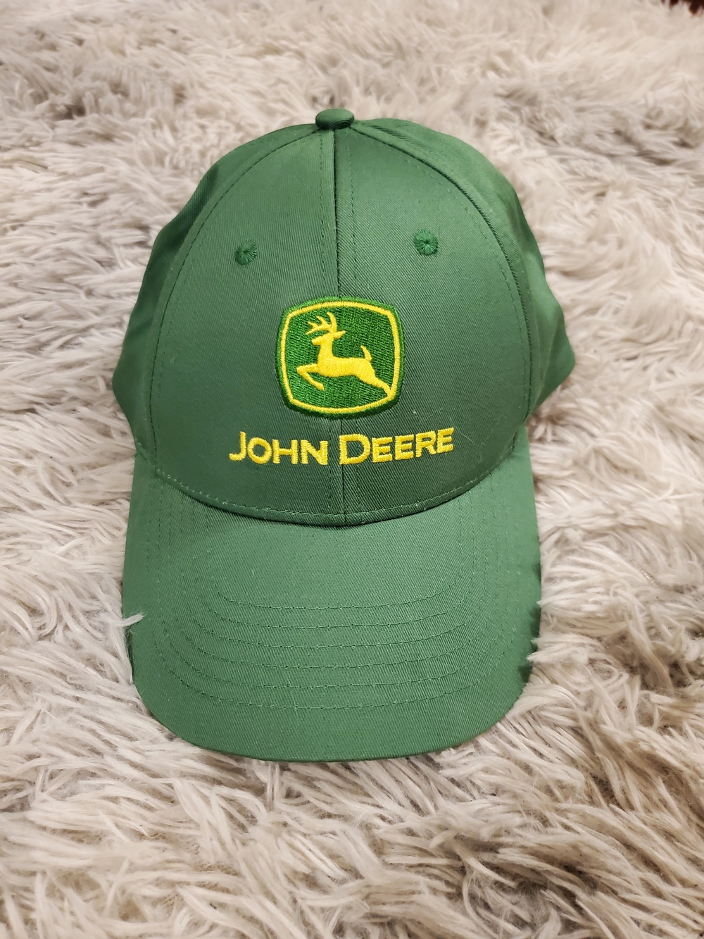John Deere Green Cap with Yellow Logo